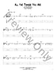 All the Things You Are Guitar and Fretted sheet music cover